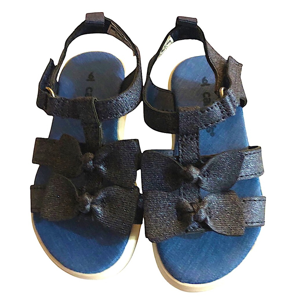 💕5️⃣for25 Carter's Blue Sport Sandals with Velcro Straps brand new nwot